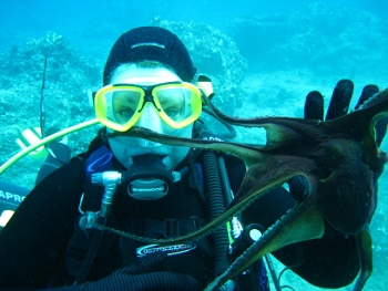 Diving around Maui